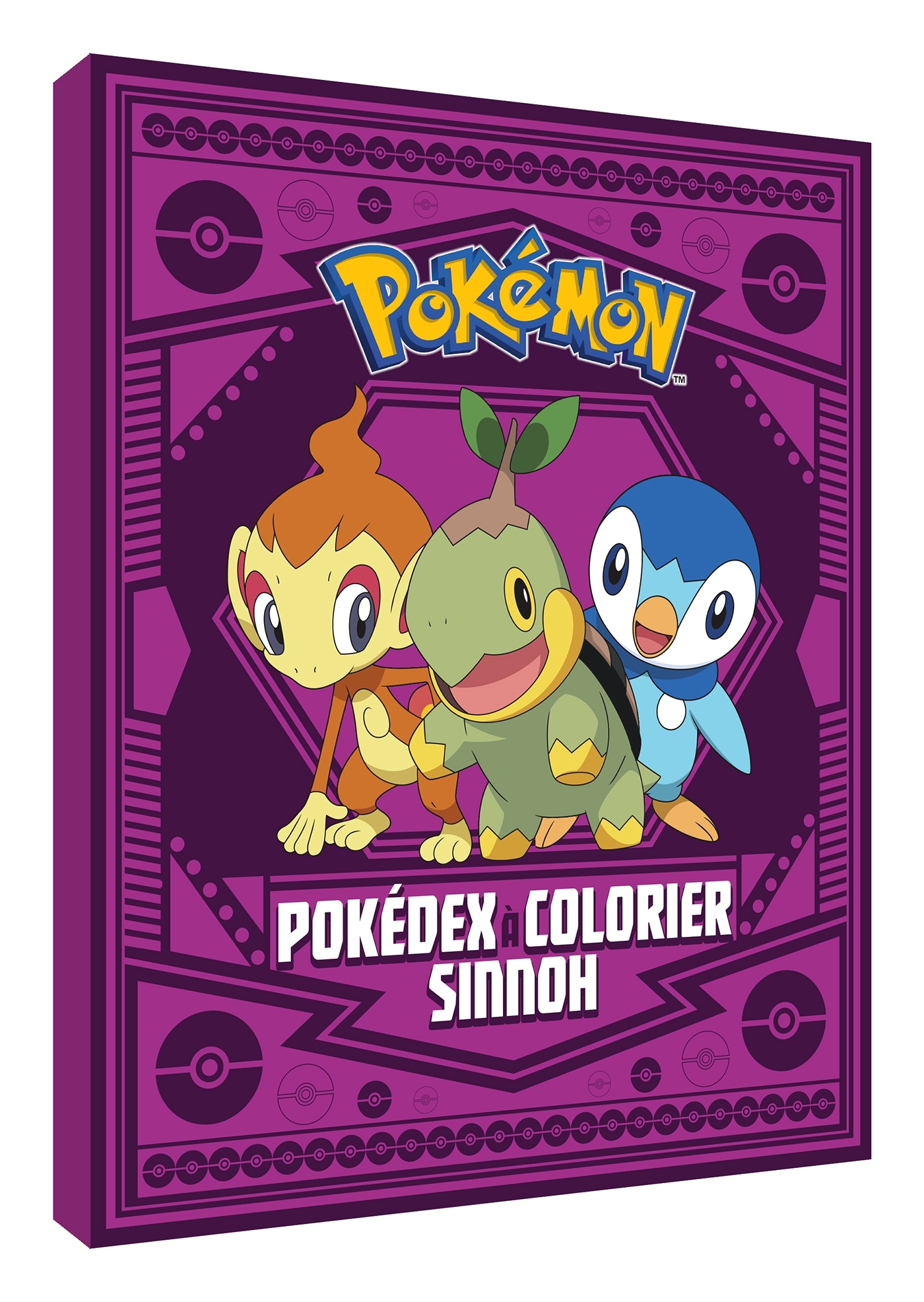 Pokémon - Pokedex à colorier Sinnoh