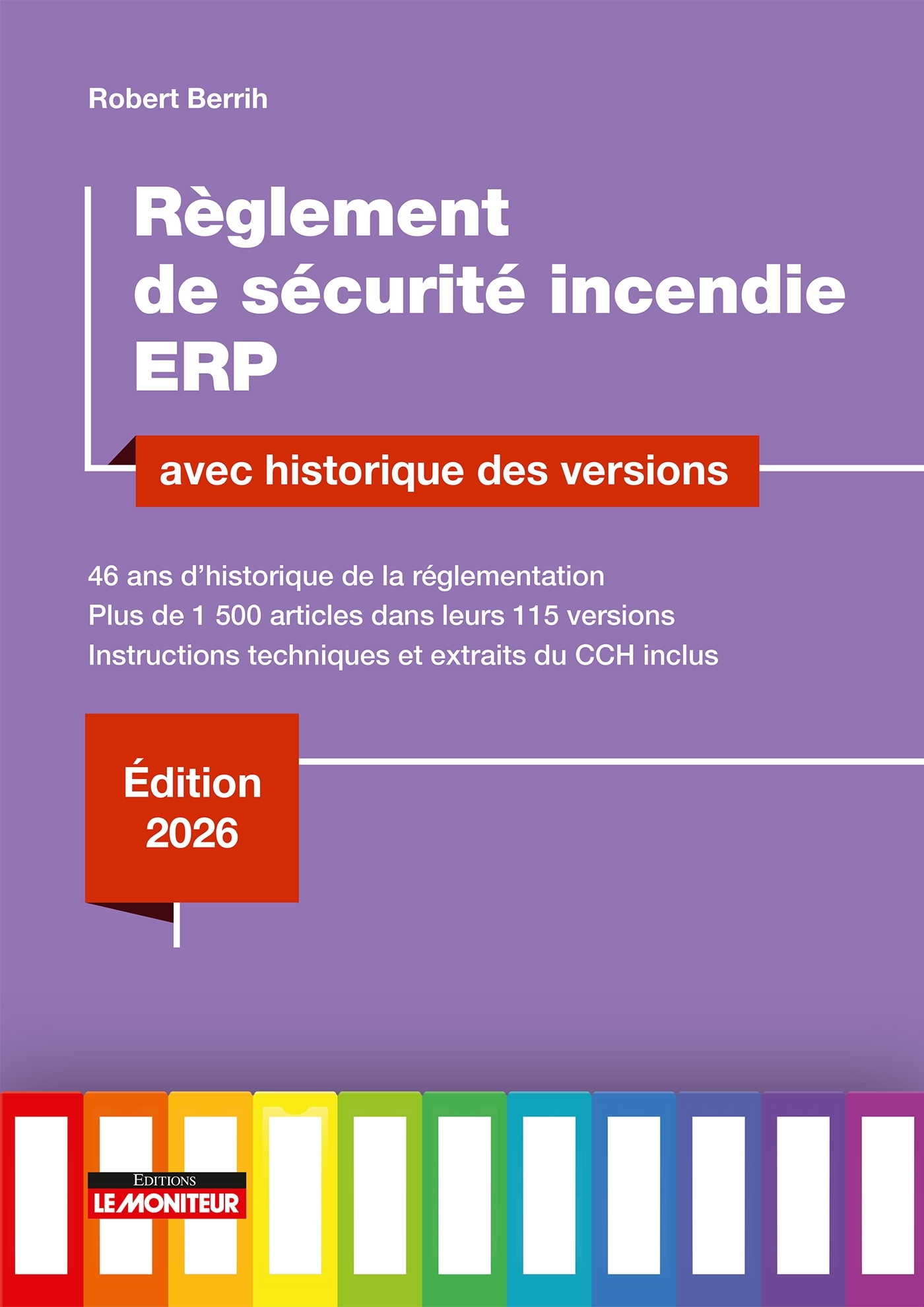 Règlement de sécurité incendie ERP avec historique des versions