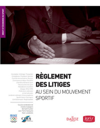 Règlement des litiges dans le mouvement sportif
