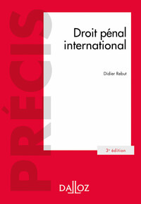 Droit pénal international 3ed