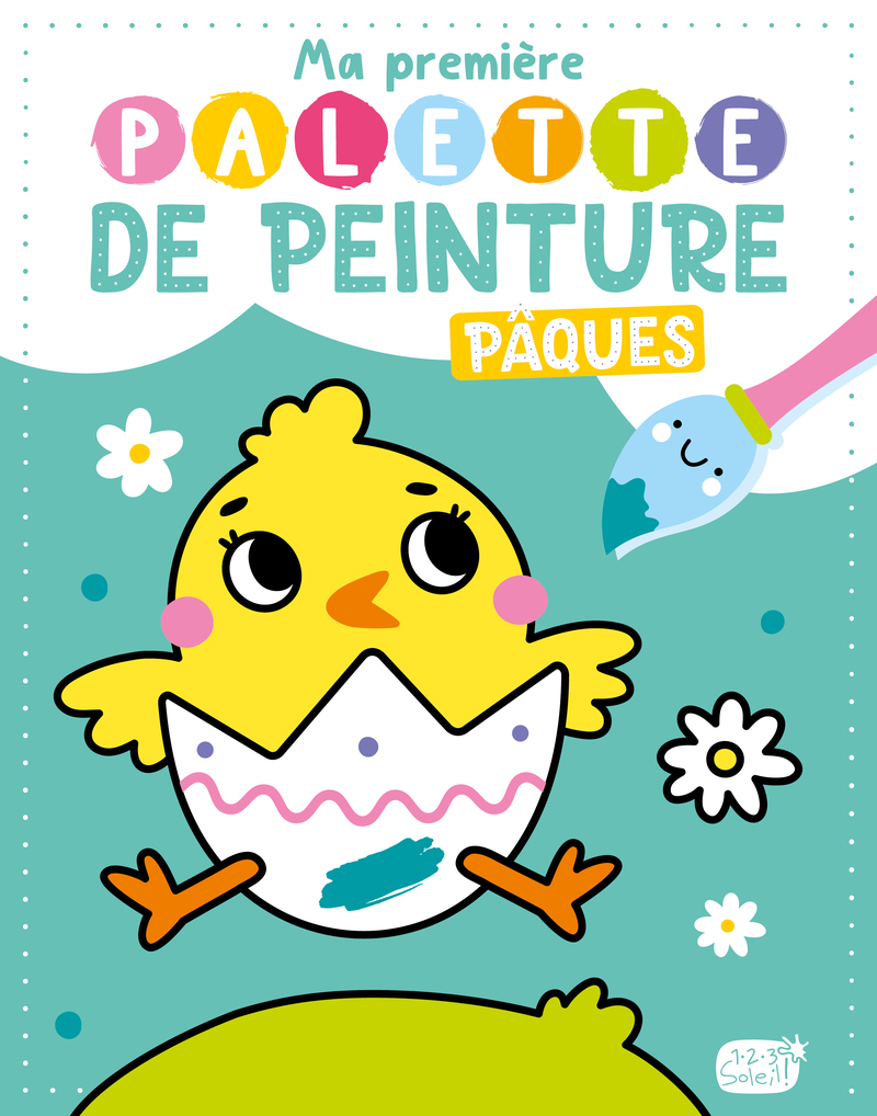MA PREMIÈRE PALETTE DE PEINTURE - PÂQUES
