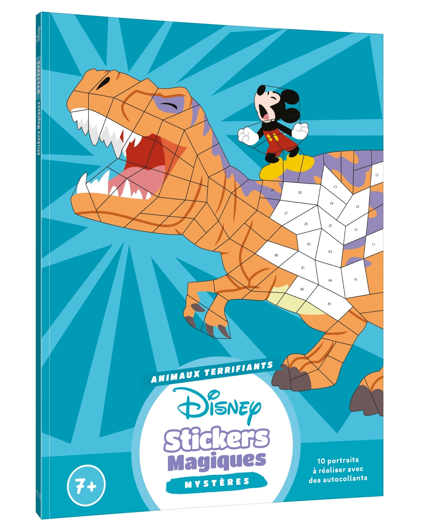 DISNEY - Mes stickers magiques - Mystères (7+) - Animaux terrifiants