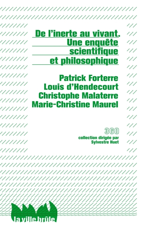 De l'inerte au vivant
