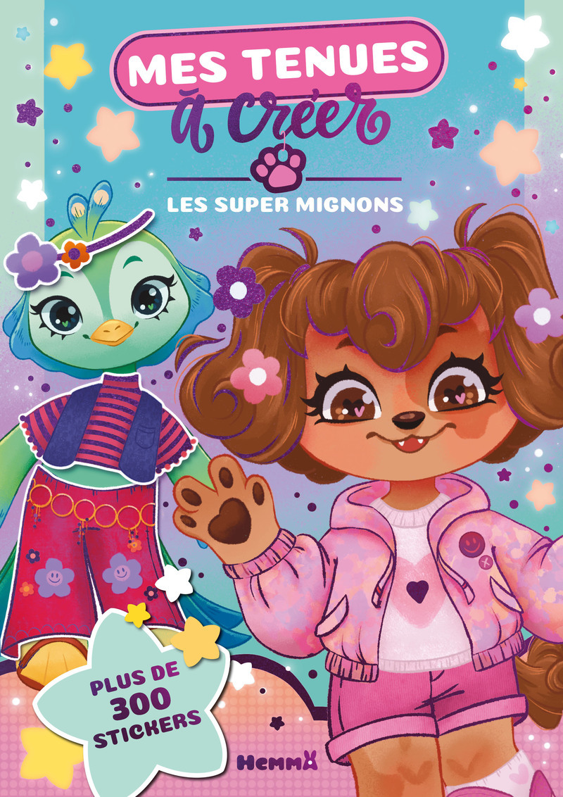 Mes tenues à créer - Les super mignons - Plus de 300 stickers