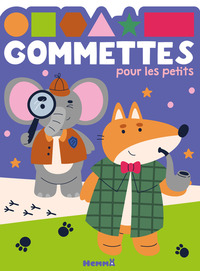 Gommettes pour les petits (Renard et éléphant détectives)