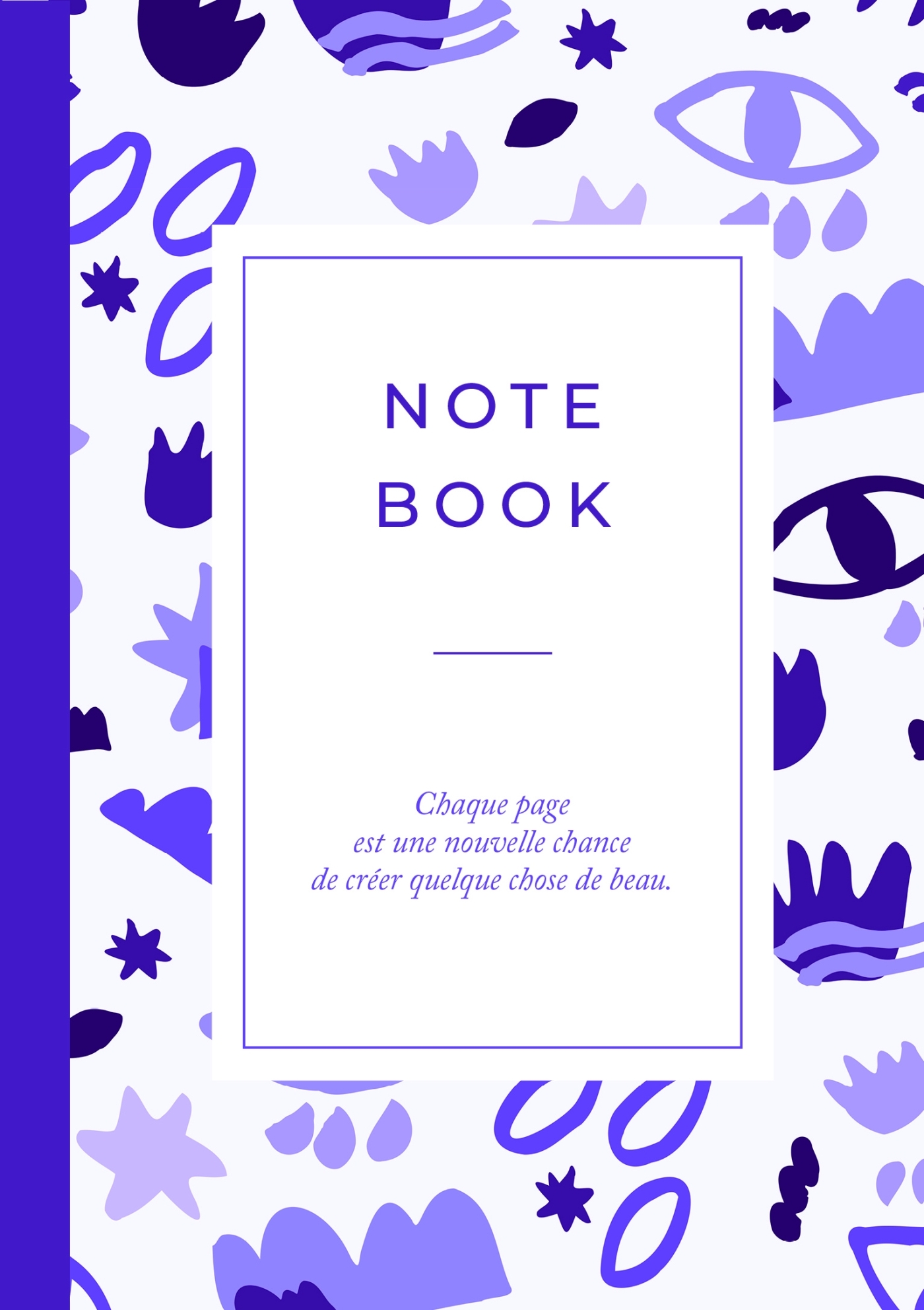 Carnet motifs Violet