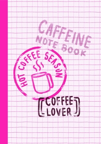 Carnet Caféine Rose