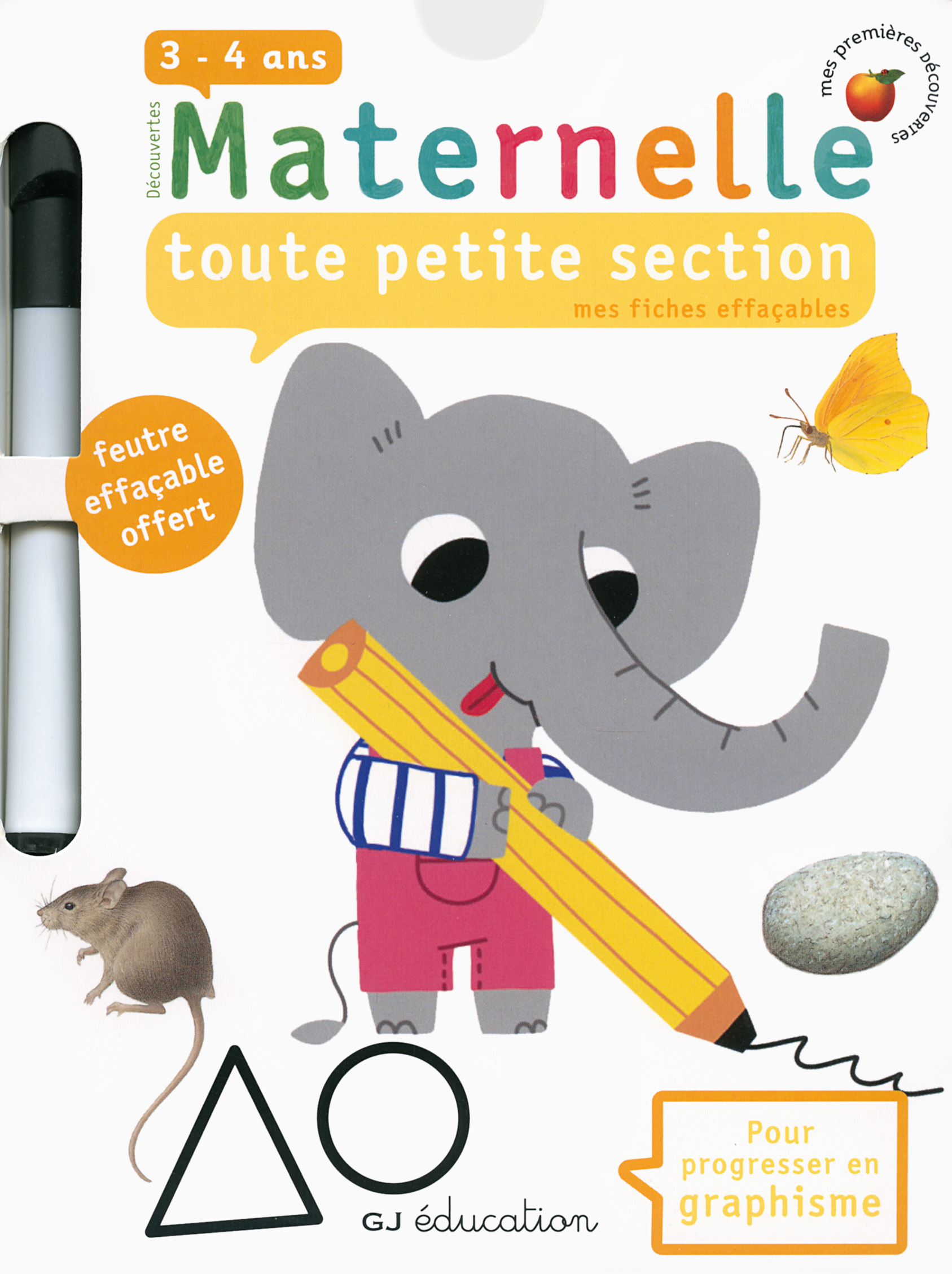 Mes fiches effaçables, toute petite section