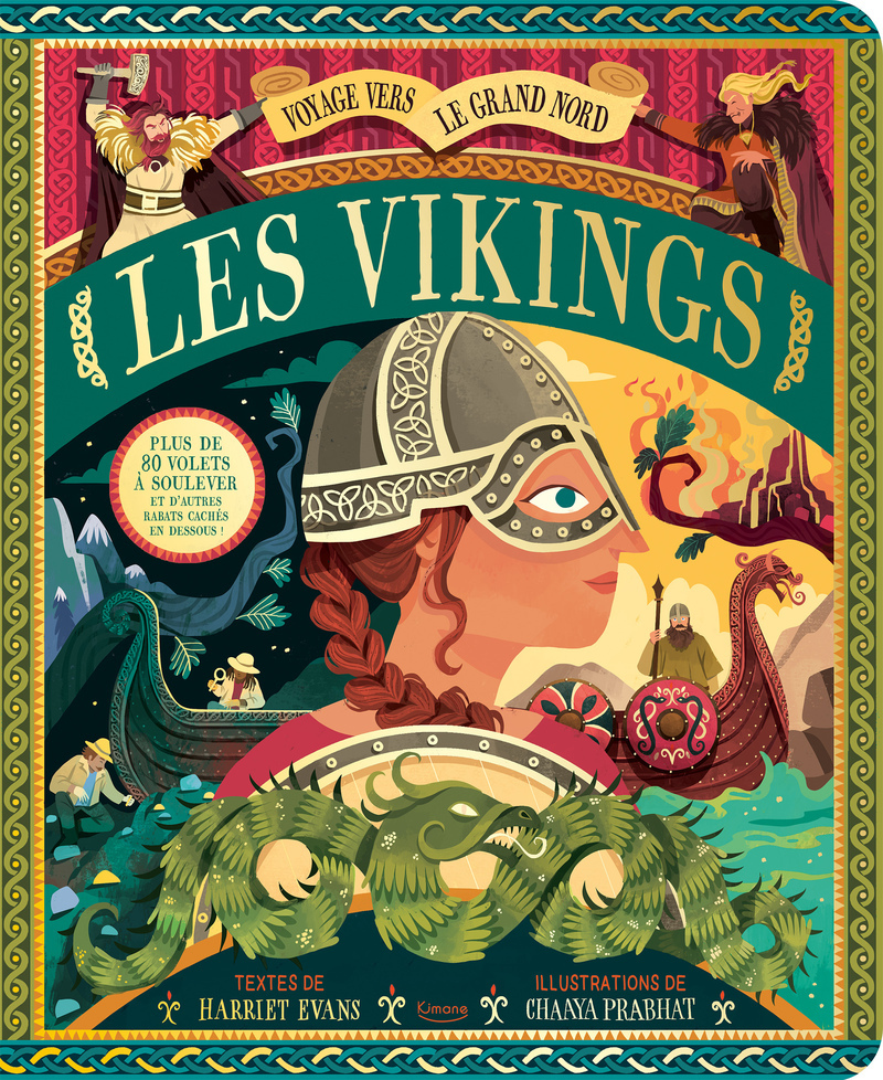 Les vikings - Plus de 80 volets à soulever et d'autres rabats cachés en dessous !