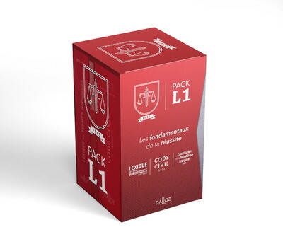 Pack L1 : Code civil - Lexique des termes juridiques - Constitution de la République Française. 20e éd.