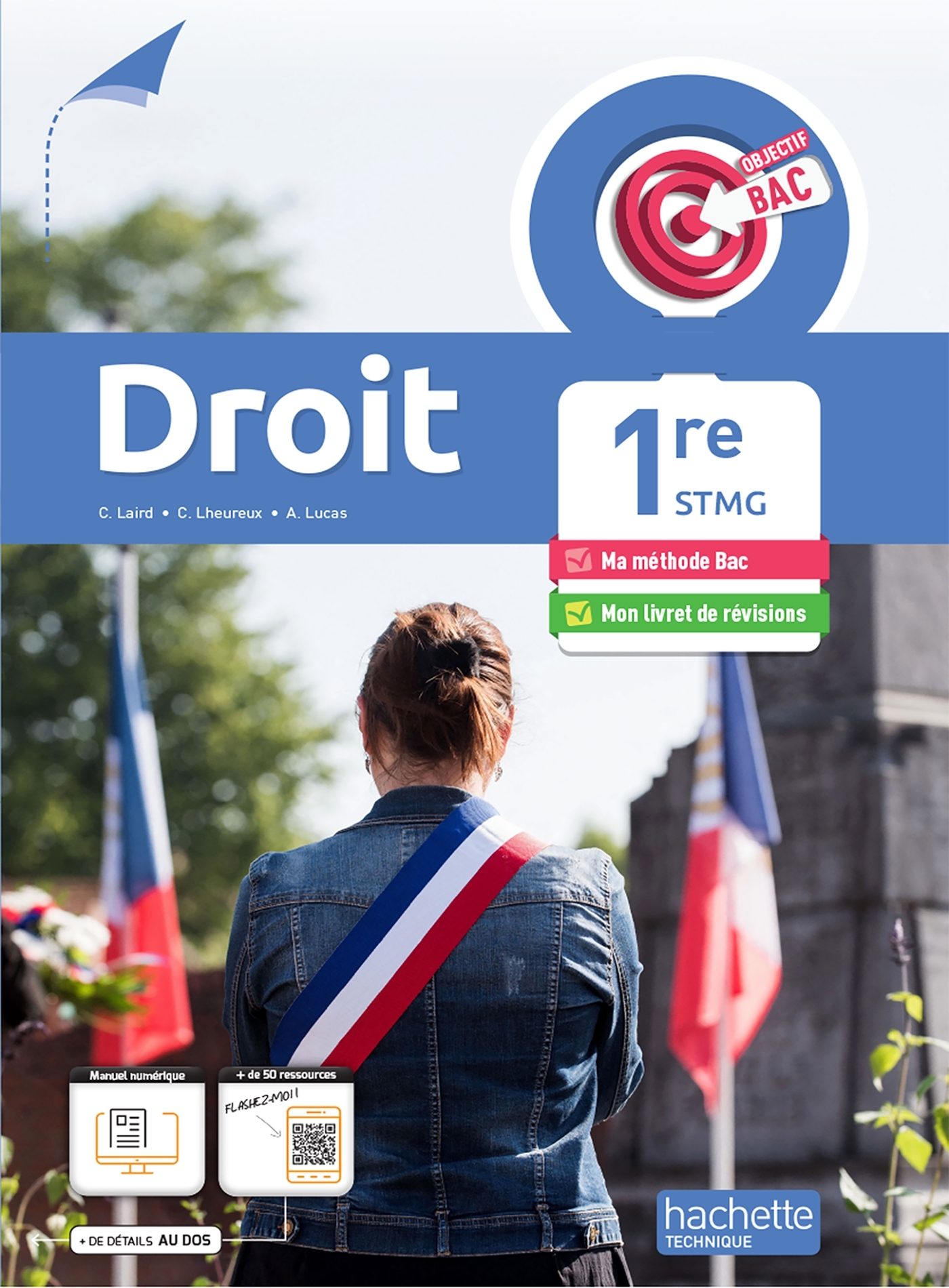 Objectif Bac Droit 1re STMG (détachable) - Ed. 2022