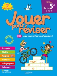 Jouer pour réviser - De la 5e à la 4e - Cahier de vacances 2026