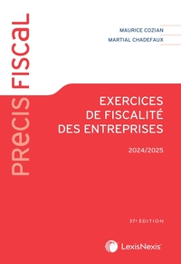 Exercices de fiscalité des entreprises 2024/2025