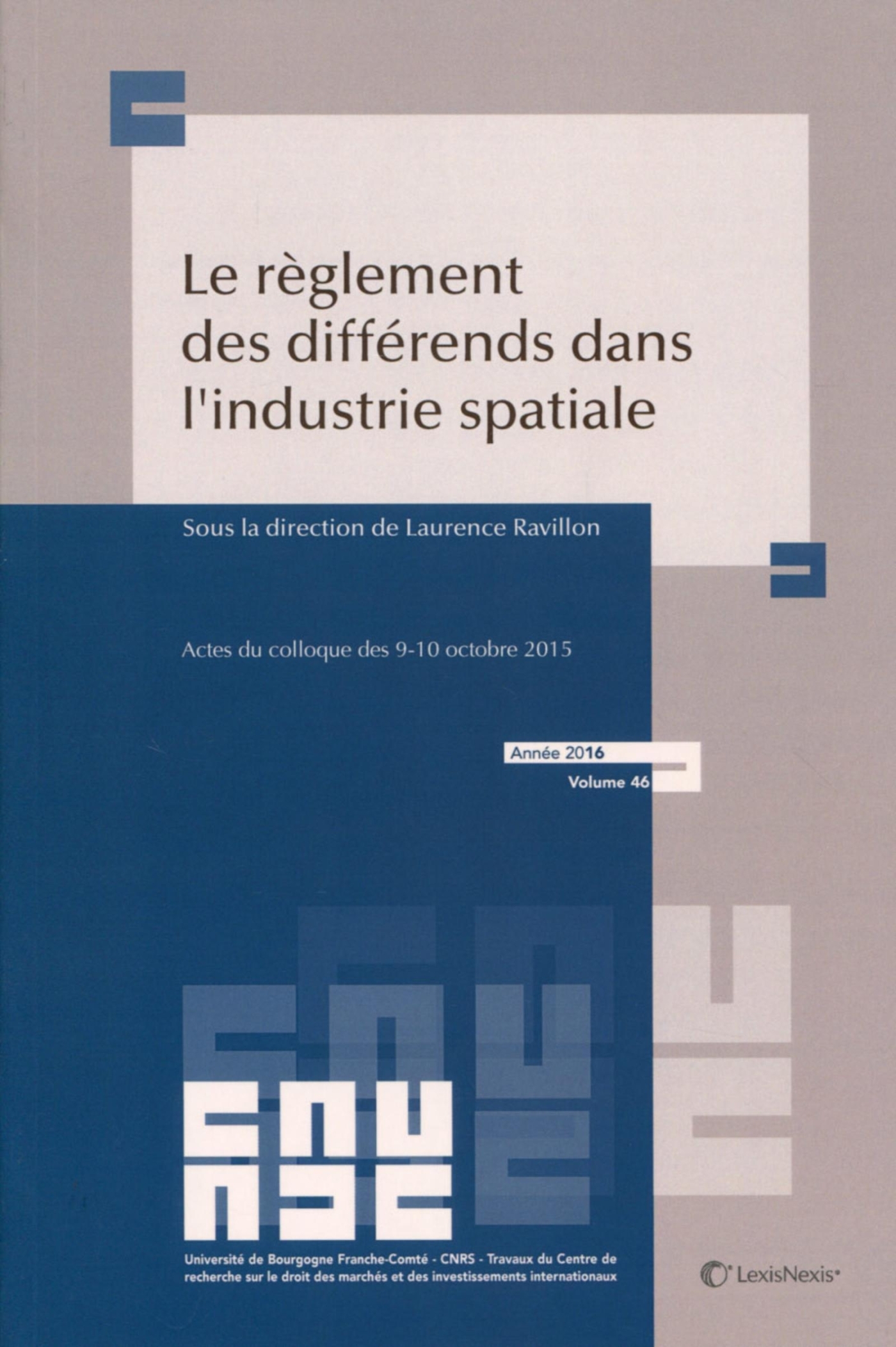 le reglement des differends dans l industrie spatiale