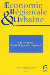 Revue d'économie régionale et urbaine  3/2006