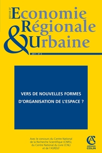 Revue d'économie régionale & urbaine (3/2011)