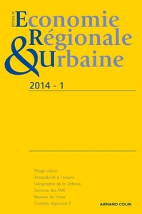 Revue d'économie régionale & urbaine (1/2014) Varia