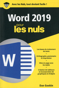 Word 2019 Poche Pour les Nuls