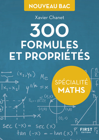 Petit livre de - 300 formules et propriétés pour la spécialité maths du Bac