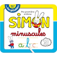 Les Incollables - Ma première ardoise Simon - Minuscules