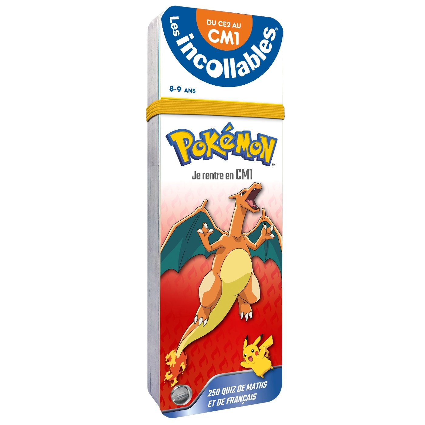 Les incollables - Je rentre en CM1 avec Pokémon 8/9 ans