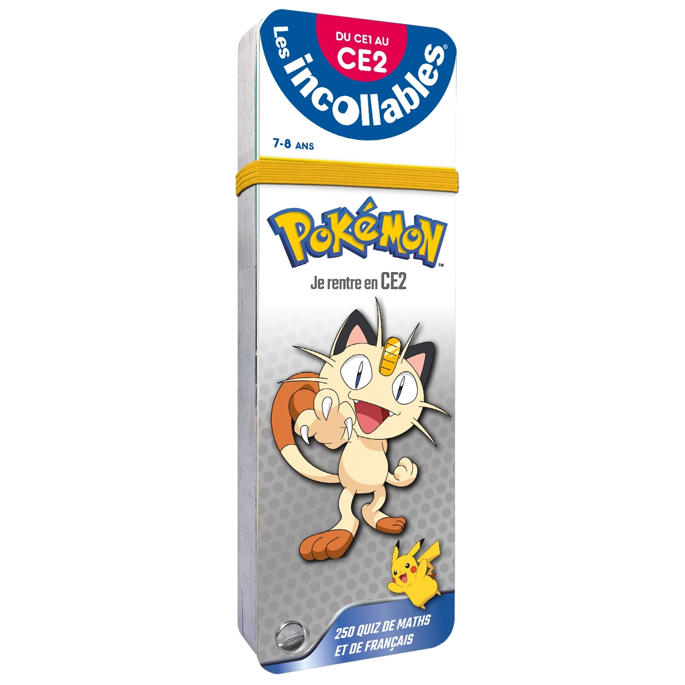 Les incollables - Je rentre en CE2 avec Pokémon 7/8 ans