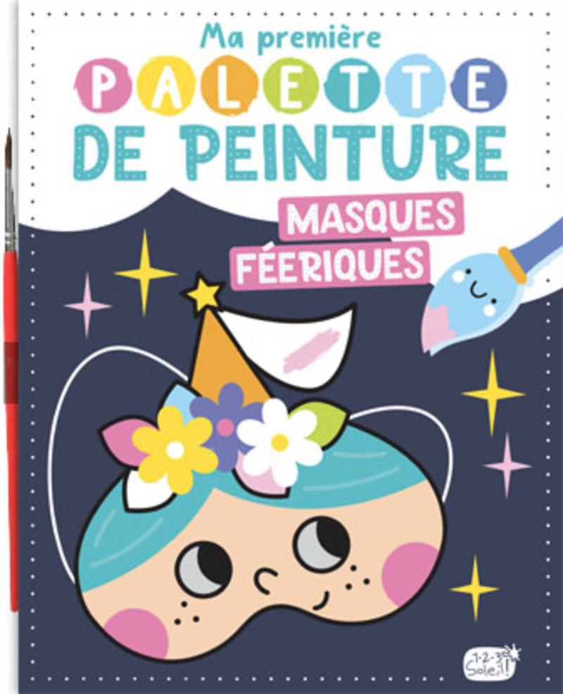 Ma première palette de peinture - Masques féériques