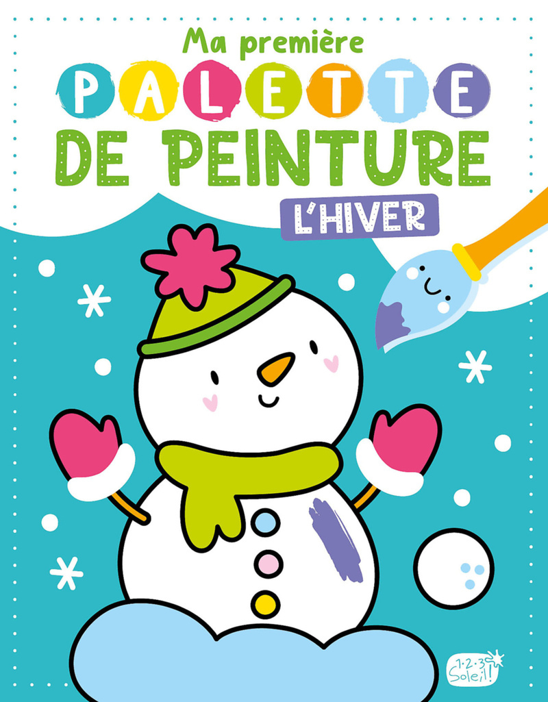 MA PREMIÈRE PALETTE DE PEINTURE - HIVER