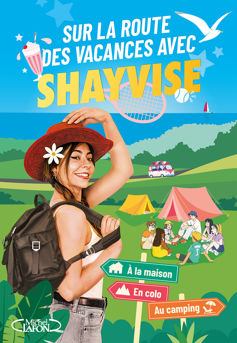 Sur la route des vacances avec Shayvise - Le cahier de jeux