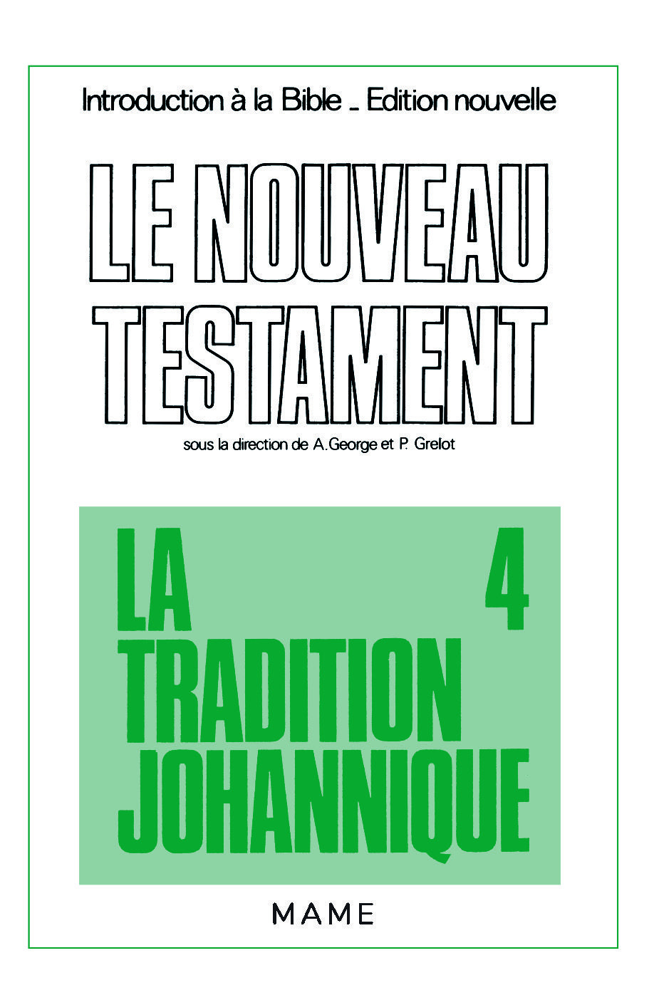Tradition Johannique