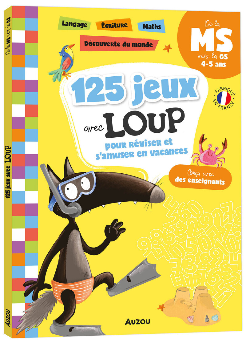 125 jeux avec Loup - De la MS vers la GS - 2026