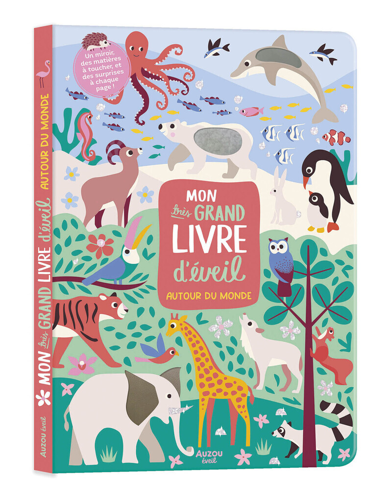 Mes tout premiers autocollants mosaïque - Les animaux du monde