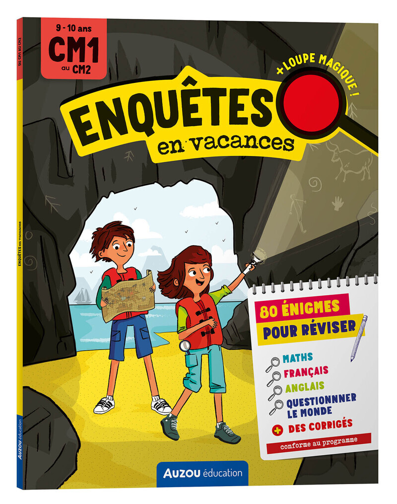 Enquêtes en vacances - Du CM1 au CM2 - 2026