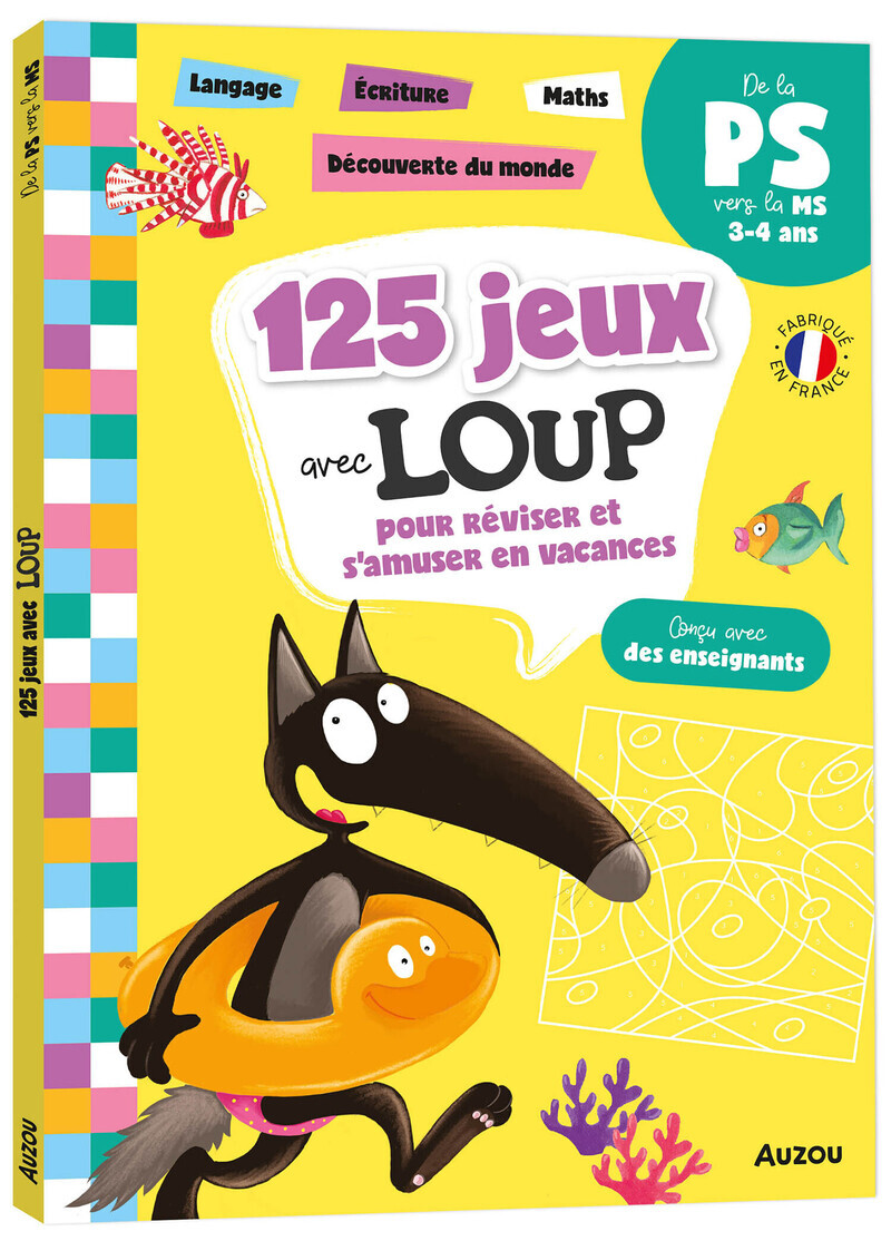 125 jeux avec Loup - De la PS vers la MS - 2026