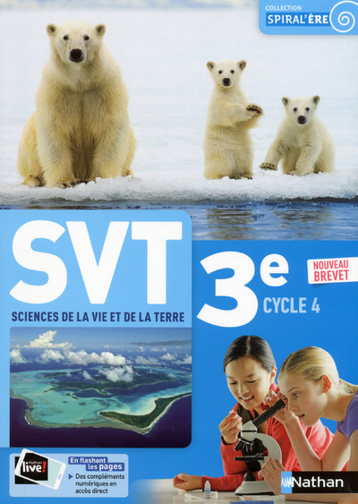 Sciences de la Vie et de la Terre 3e 2017 - Manuel de l'élève