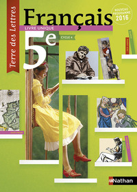 Terre des Lettres Français 5ème 2016 - Manuel élève Grand Format
