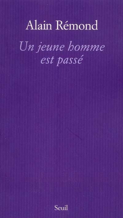 Un jeune homme est passé