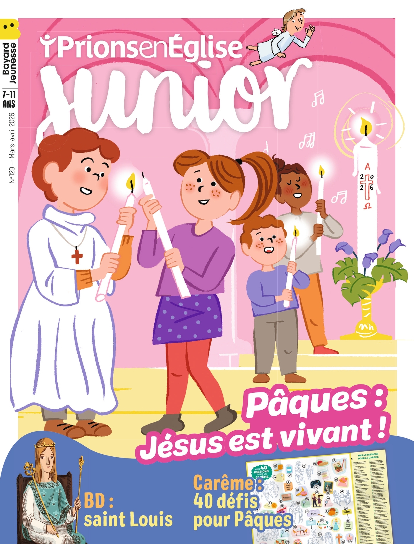 Prions en Eglise Junior - mars avril 2026 N° 129