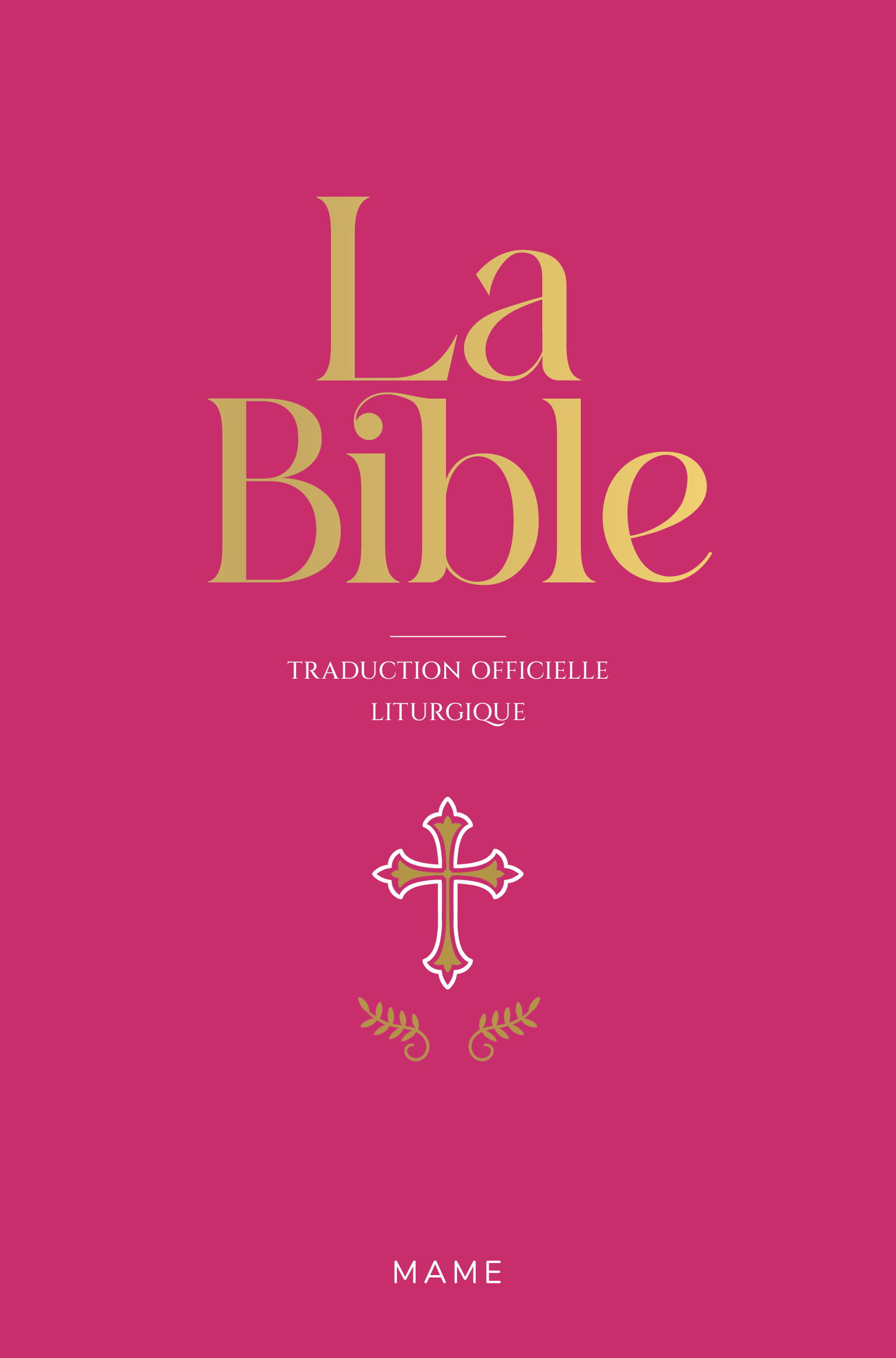 La Bible – reliure souple rose