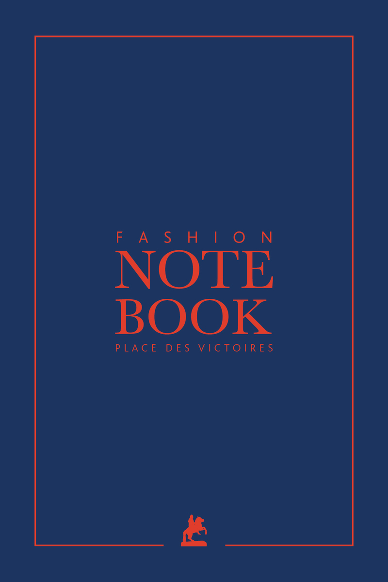 Fashion Notebook (Bleu Marine)
