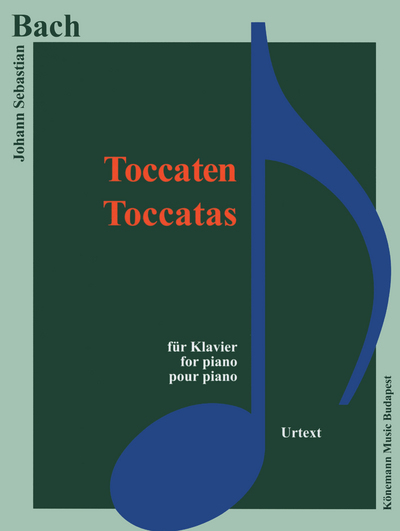 Partition - Bach - Toccatas - pour piano
