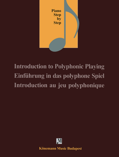 Partition - Introduction au jeu polyphonique - pour piano