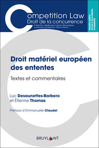 Droit matériel européen des ententes