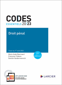 Codes essentiels 2024 - Droit pénal