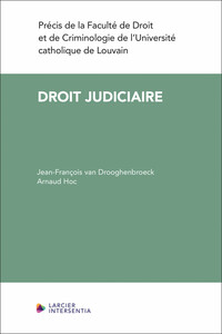 Éléments de droit judiciaire - La compétence et la procédure civile