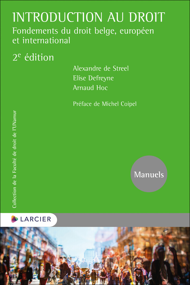 Introduction au droit - Fondements du droit belge, européen et international