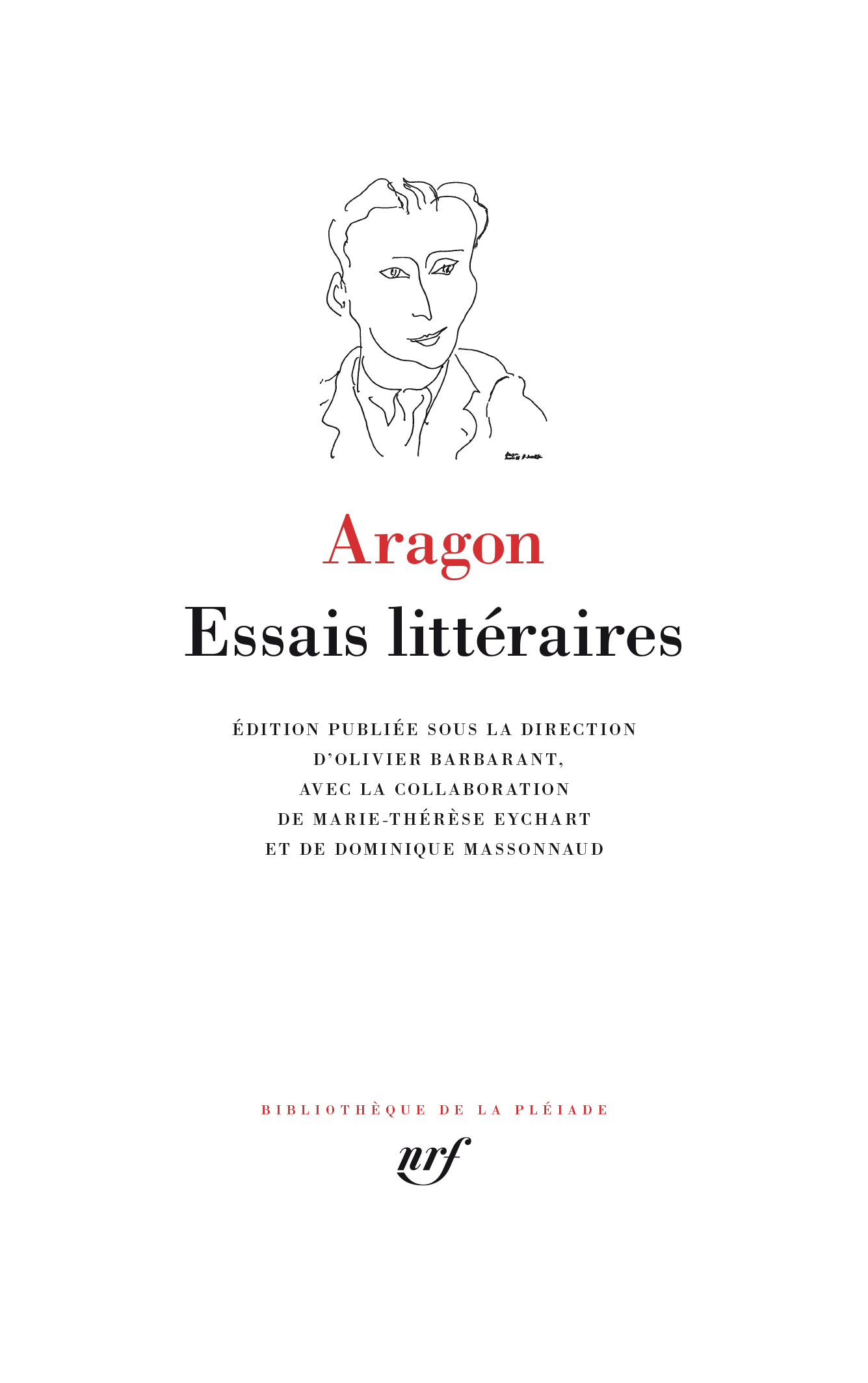 Essais littéraires