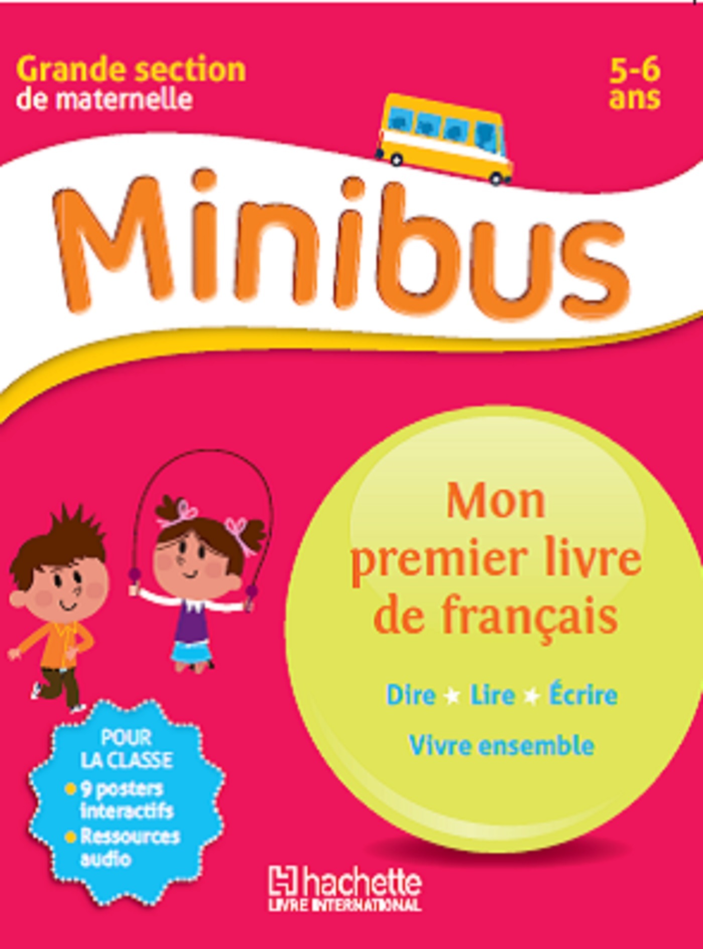 MINIBUS MON PREMIER LIVRE DE FRANCAIS GS