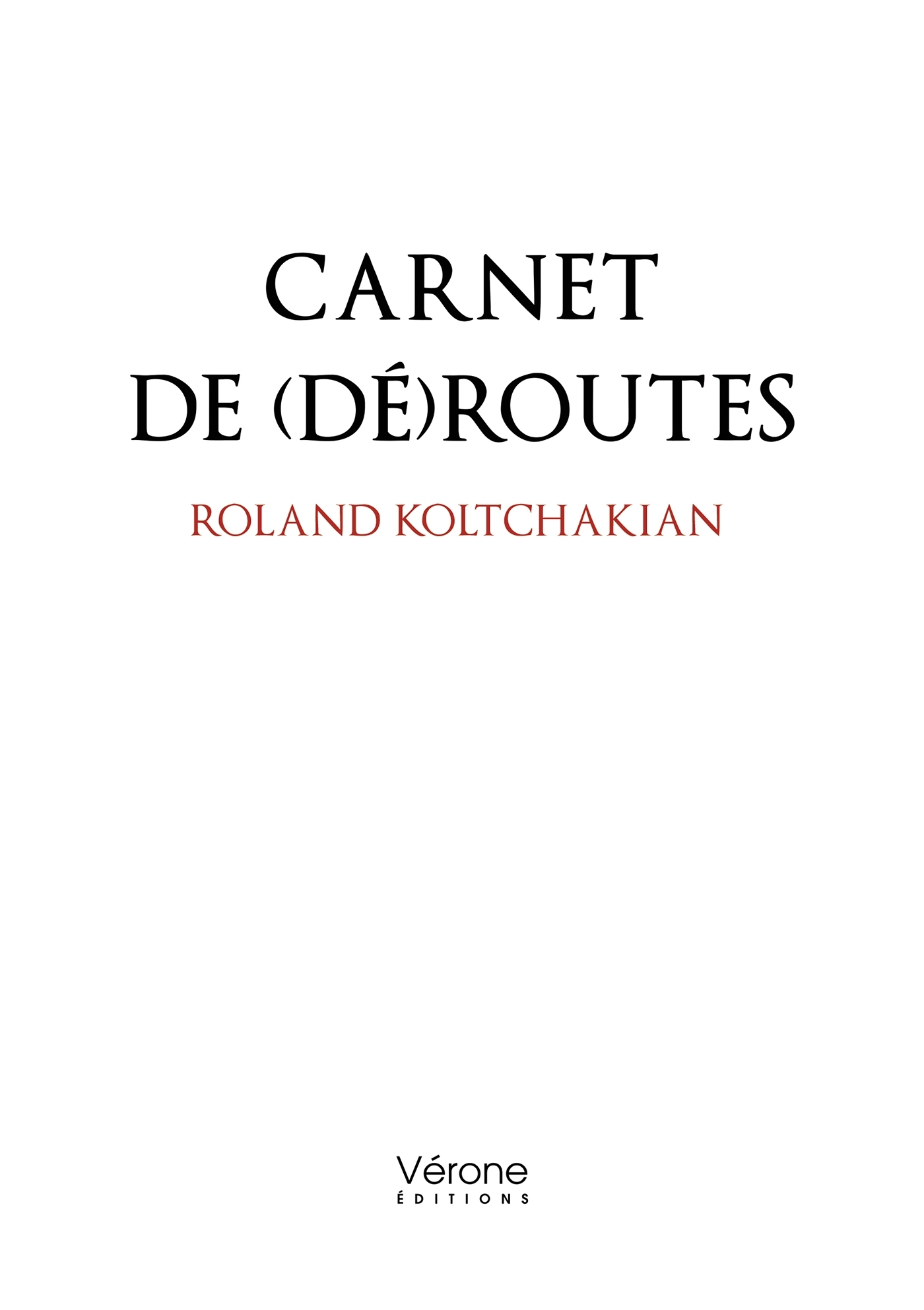Carnet de (dé)routes