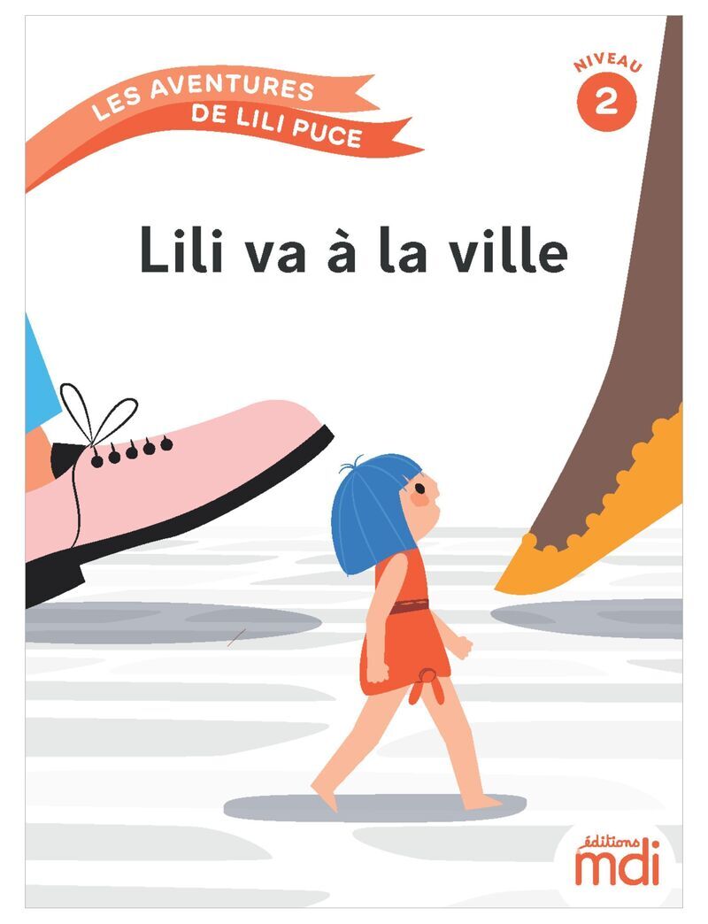 Les aventures de Lili Puce - Album : Lili va à la ville